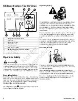 Preview for 4 page of Ferris 5100/61RDCE Operator'S Manual