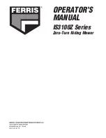 Preview for 56 page of Ferris 5900301 Operator'S Manual