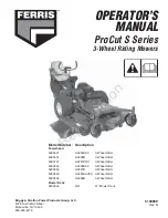 Ferris 5900533 Operator'S Manual preview