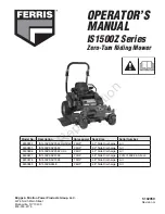 Ferris 5900576 Operator'S Manual preview