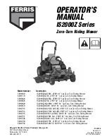 Preview for 1 page of Ferris 5900619 Operator'S Manual