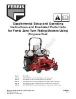 Ferris 5900690 Set Up And Operating Instructions Manual preview