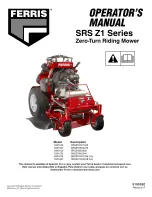 Preview for 1 page of Ferris 5901546 Operator'S Manual