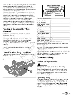 Preview for 3 page of Ferris 5901736 Operator'S Manual