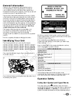 Preview for 3 page of Ferris 5901843 Operator'S Manual