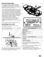 Preview for 3 page of Ferris 5901914 Operator'S Manual