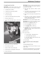 Предварительный просмотр 27 страницы Ferris FB2000 Series Operator'S Manual