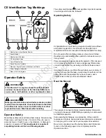 Предварительный просмотр 4 страницы Ferris FW25 Series Operator'S Manual