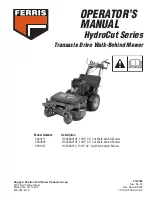 Ferris HydroCut 5900111 Operator'S Manual preview