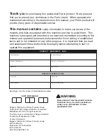 Preview for 2 page of Ferris HydroCut 5900111 Operator'S Manual