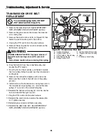 Preview for 34 page of Ferris HydroWalk Series Operator'S Manual