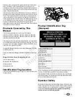 Preview for 3 page of Ferris IS2100KOH2761 Operator'S Manual