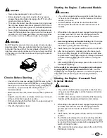 Preview for 15 page of Ferris IS2100KOH2761 Operator'S Manual