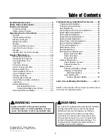 Preview for 3 page of Ferris IS4000Z/D31 Operator'S Manual