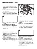 Preview for 38 page of Ferris IS4500ZBL3561 Operator'S Manual