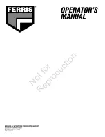 Preview for 44 page of Ferris IS600z series Operator'S Manual