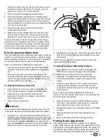 Preview for 15 page of Ferris IS700Z series Dealer Setup & Adjustment Instructions Manual