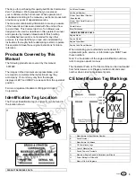 Preview for 3 page of Ferris ISX800Z Series Operator'S Manual