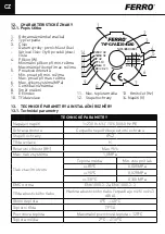 Предварительный просмотр 30 страницы Ferro 0607W Installation And Operation Manual