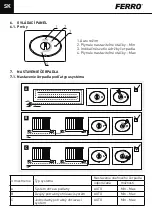 Предварительный просмотр 40 страницы Ferro 0607W Installation And Operation Manual