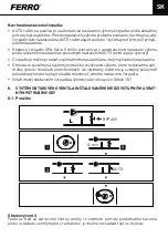 Предварительный просмотр 41 страницы Ferro 0607W Installation And Operation Manual