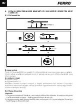 Предварительный просмотр 106 страницы Ferro 0607W Installation And Operation Manual