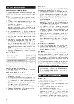 Предварительный просмотр 4 страницы Ferro Fiesta BFI11F Installation And Operating Instructions Manual