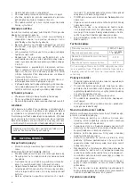 Предварительный просмотр 6 страницы Ferro Fiesta BFI11F Installation And Operating Instructions Manual