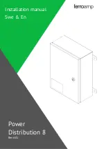 Preview for 1 page of ferroamp Power Distribution 8 Installation Manual