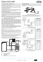 Preview for 5 page of Ferroli 0JHL3YWA Instructions For Use, Installation And Maintenance