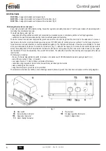 Предварительный просмотр 6 страницы Ferroli 0Q2K10XA Installation And Assembly Instructions