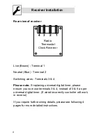 Предварительный просмотр 4 страницы Ferroli 30800009 Installation & User'S Instructions