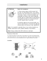 Предварительный просмотр 9 страницы Ferroli 30800013 Installation & User'S Instructions