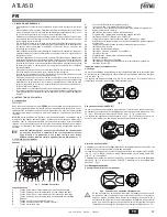 Preview for 47 page of Ferroli ATLAS D 25 Instructions For Use, Installation And Maintenance