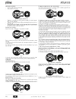 Preview for 48 page of Ferroli ATLAS D 25 Instructions For Use, Installation And Maintenance