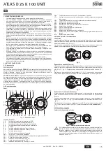 Предварительный просмотр 15 страницы Ferroli ATLAS D 30 K 100 UNIT Instructions For Use, Installation And Maintenance