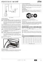 Предварительный просмотр 43 страницы Ferroli ATLAS D 30 K 100 UNIT Instructions For Use, Installation And Maintenance