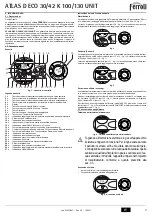 Preview for 3 page of Ferroli ATLAS D 30 K 100 Instructions For Use, Installation And Maintenance