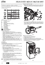 Preview for 76 page of Ferroli ATLAS D 30 K 100 Instructions For Use, Installation And Maintenance