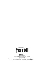 Preview for 100 page of Ferroli ATLAS D 30 K 100 Instructions For Use, Installation And Maintenance