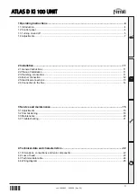 Preview for 3 page of Ferroli ATLAS D 30 Ki 100 UNIT Instructions For Use, Installation And Maintenance