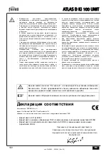 Preview for 122 page of Ferroli ATLAS D 30 Ki 100 UNIT Instructions For Use, Installation And Maintenance