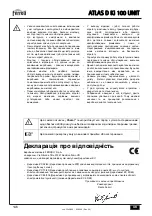 Preview for 146 page of Ferroli ATLAS D 30 Ki 100 UNIT Instructions For Use, Installation And Maintenance