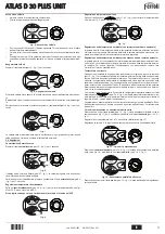 Preview for 3 page of Ferroli ATLAS D 30 PLUS UNIT Instructions For Use, Installation And Maintenence