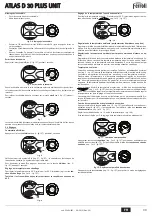 Preview for 49 page of Ferroli ATLAS D 30 PLUS UNIT Instructions For Use, Installation And Maintenence