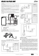 Preview for 73 page of Ferroli ATLAS D 30 PLUS UNIT Instructions For Use, Installation And Maintenence