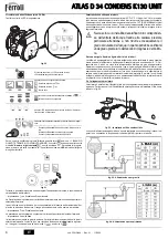 Предварительный просмотр 6 страницы Ferroli ATLAS D 34 CONDENS K130 Instructions For Use, Installation & Maintenance