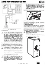 Предварительный просмотр 7 страницы Ferroli ATLAS D 34 CONDENS K130 Instructions For Use, Installation & Maintenance