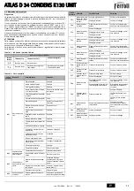 Preview for 11 page of Ferroli ATLAS D 34 CONDENS K130 Instructions For Use, Installation & Maintenance