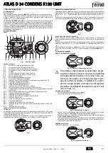 Предварительный просмотр 21 страницы Ferroli ATLAS D 34 CONDENS K130 Instructions For Use, Installation & Maintenance